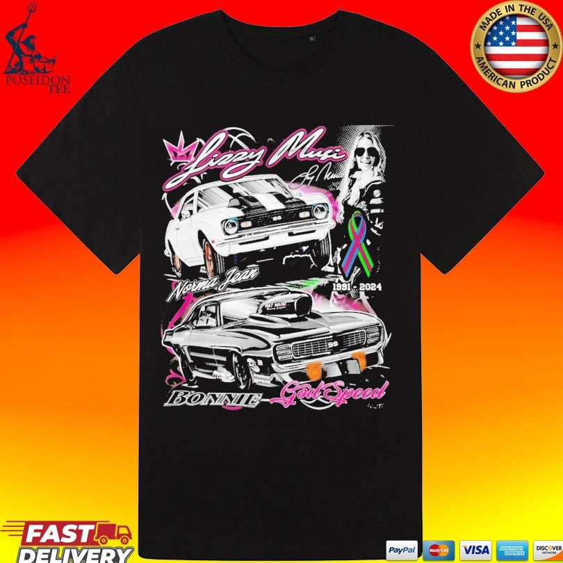 Lizzy Musi Norma Jean And Bonnie Godspeed T-shirt