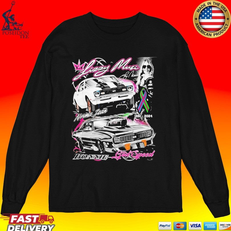 Lizzy Musi Norma Jean And Bonnie Godspeed T-shirt