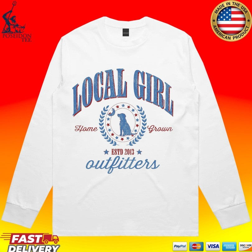 Local Girl Outfitters Home Grown Estd 2013 T-shirt