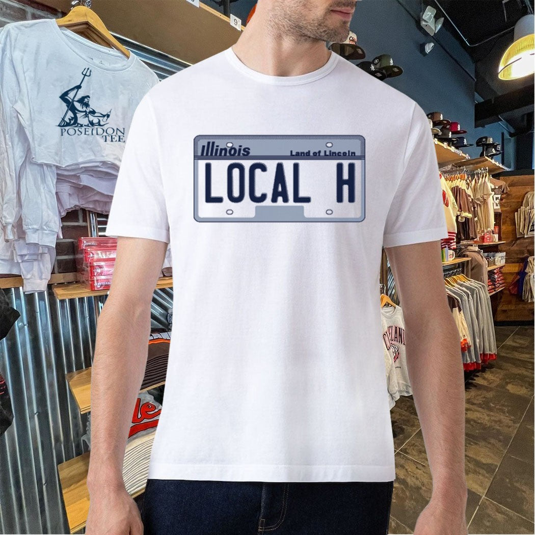 Local H Illinois Land Of License T-shirt