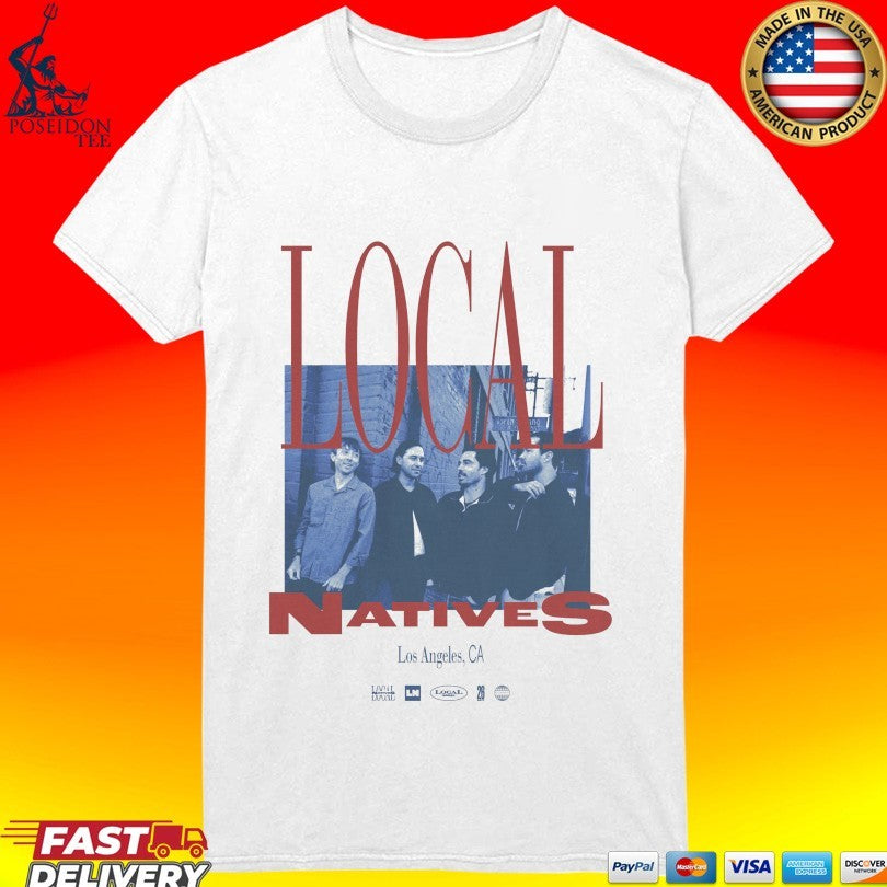 Local Natives Los Angeles Ca Photo T-shirt