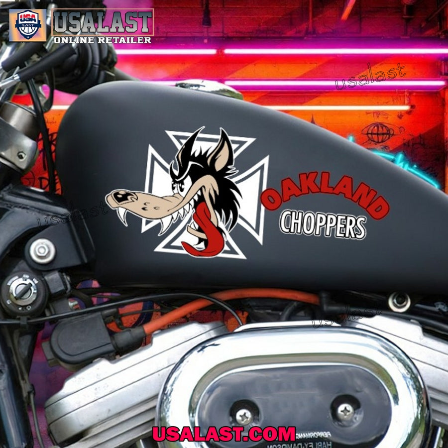 Lone Wolf Motorcycle Custom Text Decal