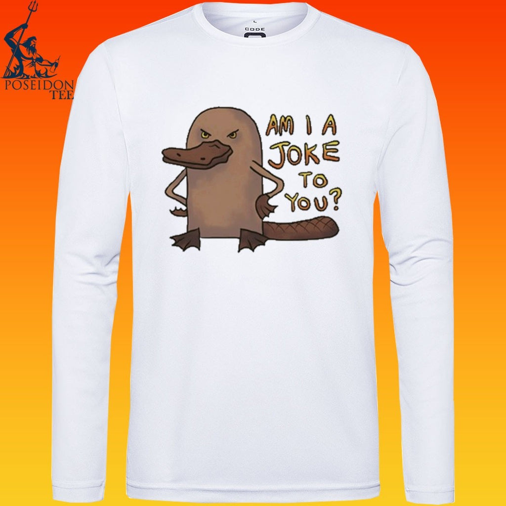 Lonely Kids Club Platypus Am I A Joke To You T-shirt