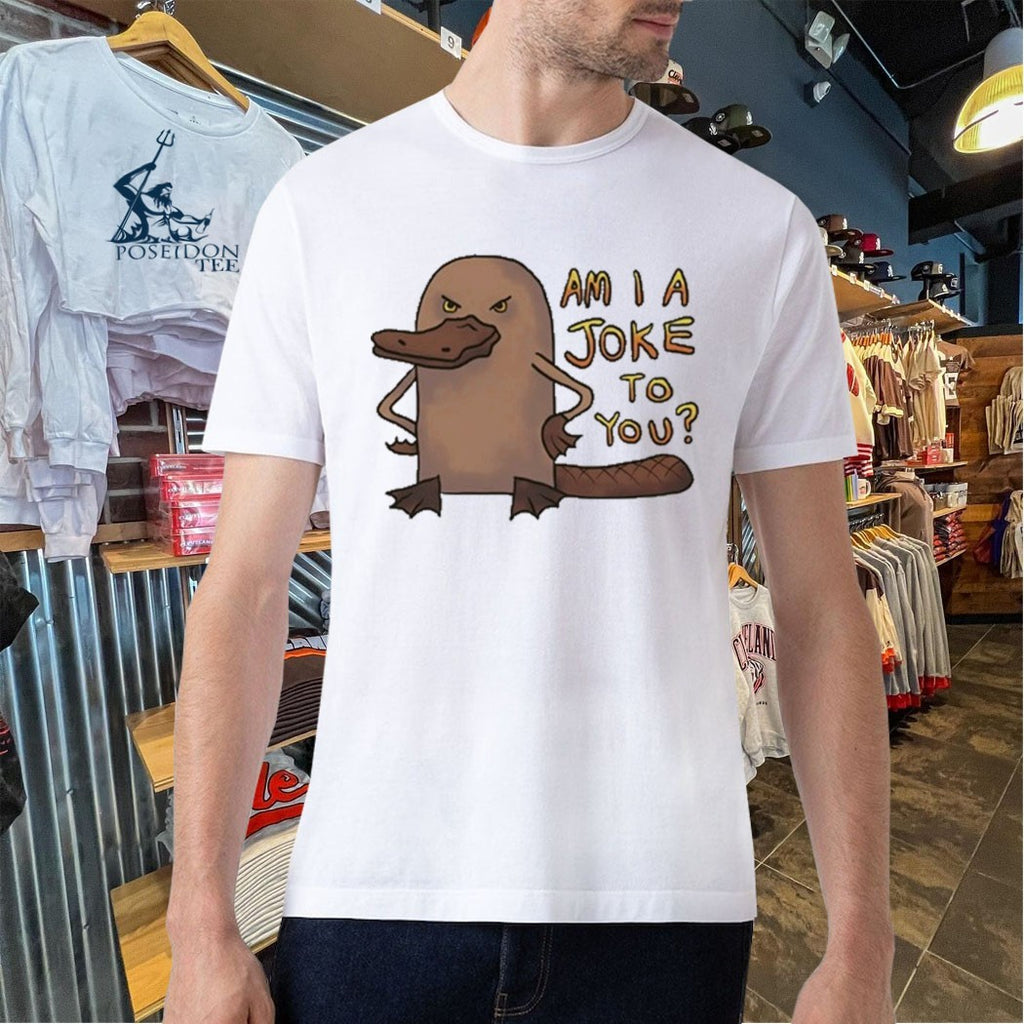 Lonely Kids Club Platypus Am I A Joke To You T-shirt