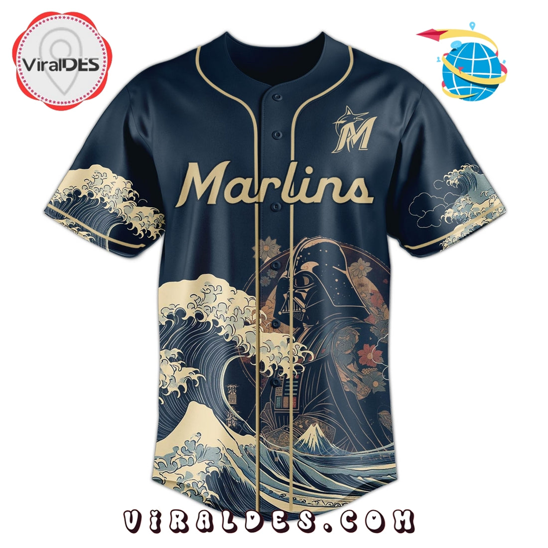 Lord Vader x Marlins 2025 Japan Edition Baseball Jersey