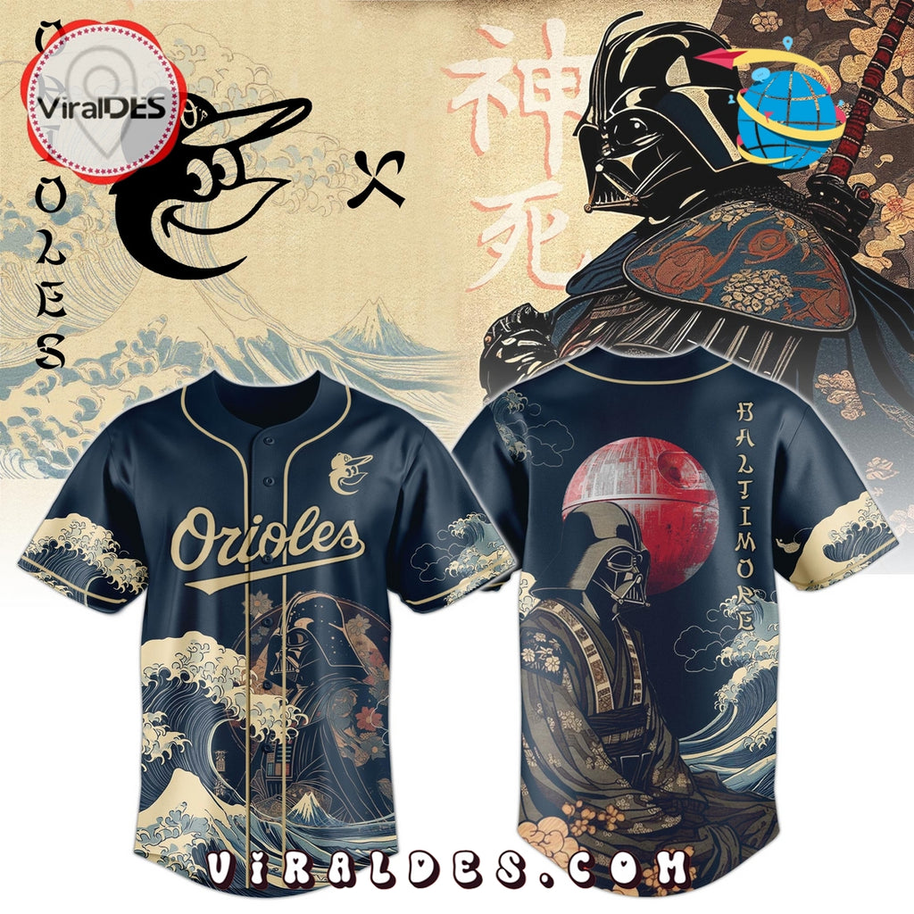 Lord Vader x Orioles 2025 Japan Edition Baseball Jersey