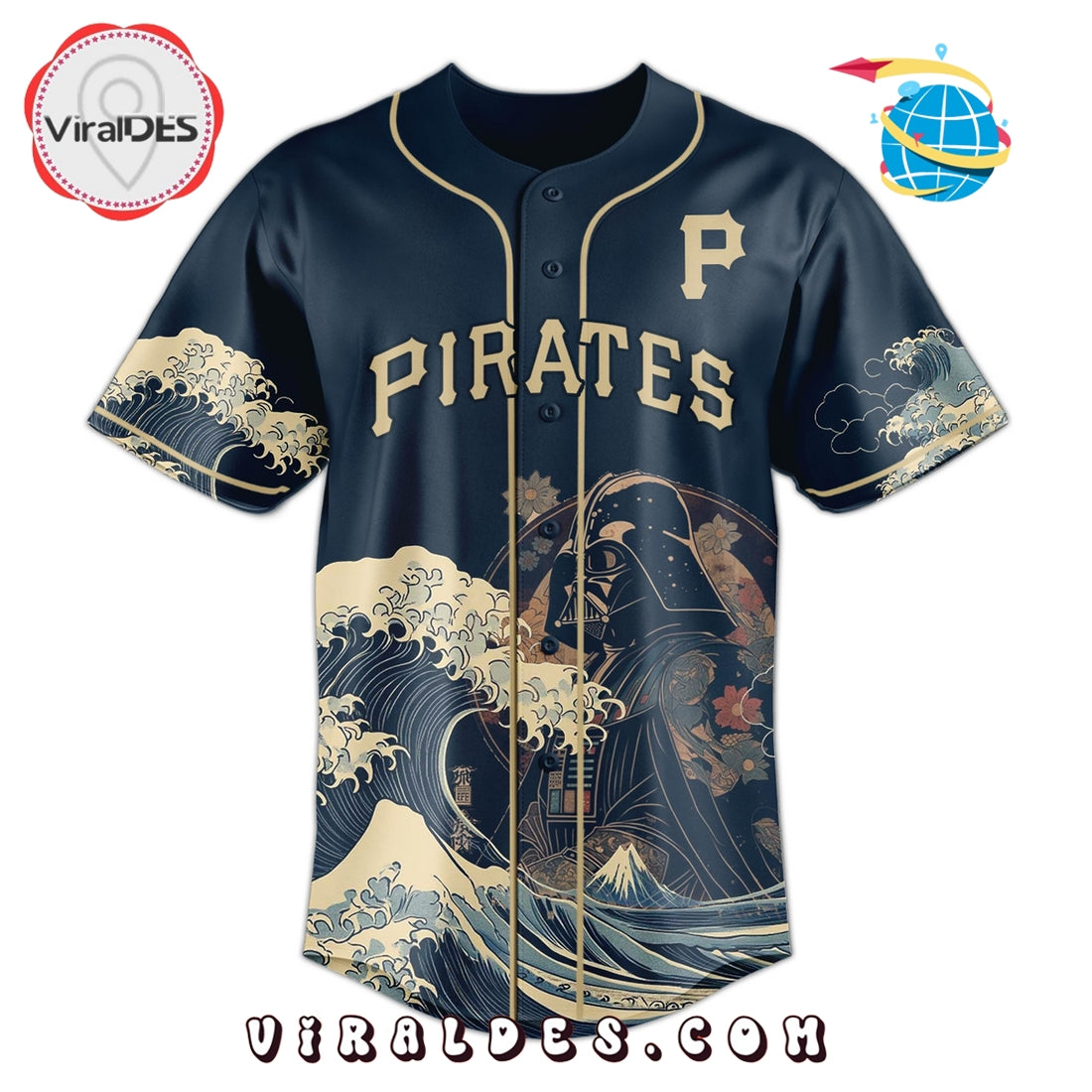 Lord Vader x Pirates 2025 Japan Edition Baseball Jersey