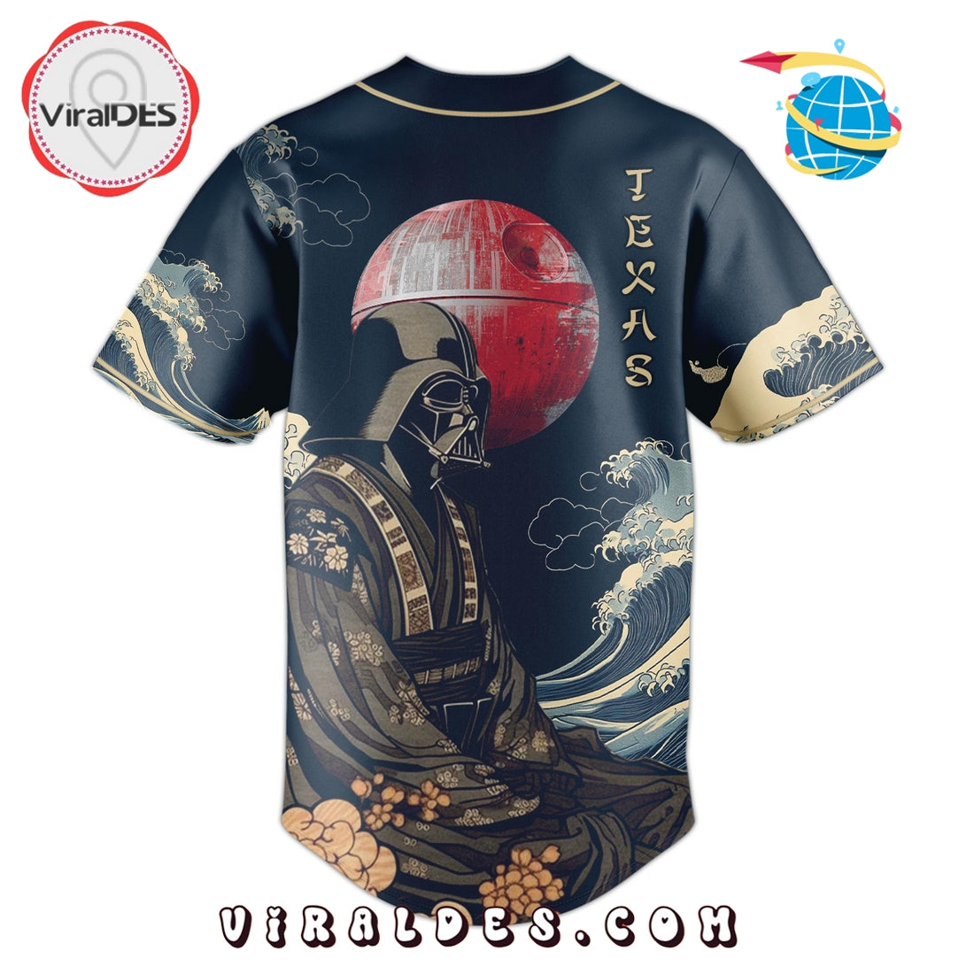 Lord Vader x Rangers 2025 Japan Edition Baseball Jersey