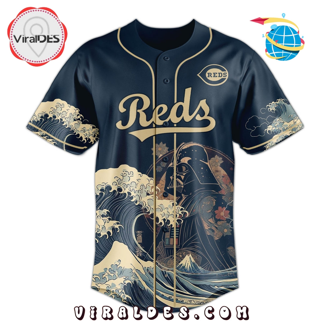 Lord Vader x Reds 2025 Japan Edition Baseball Jersey