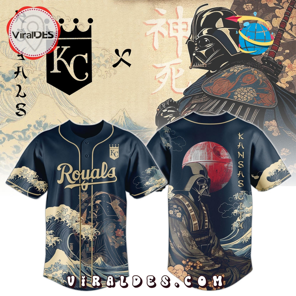 Lord Vader x Royals 2025 Japan Edition Baseball Jersey