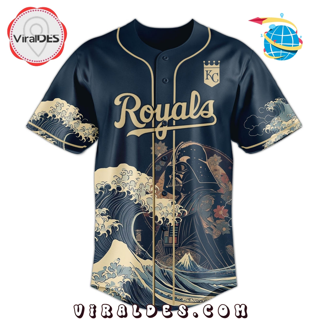 Lord Vader x Royals 2025 Japan Edition Baseball Jersey