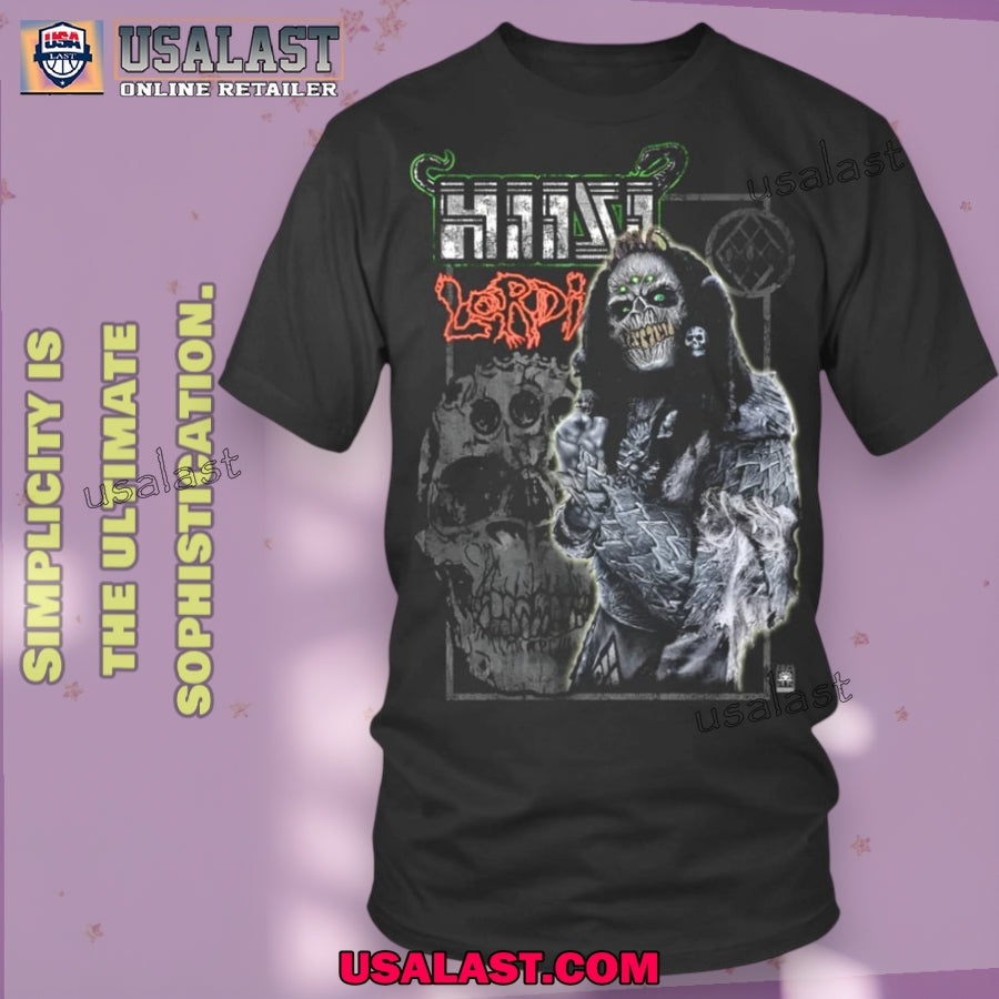 Lordi Band Hiisi Skullizardos Unisex Tee Shirt
