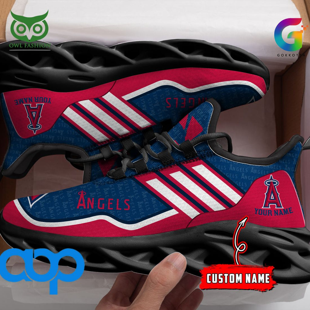 Los Angeles Angels MLB Personalized New Max Soul Sneaker