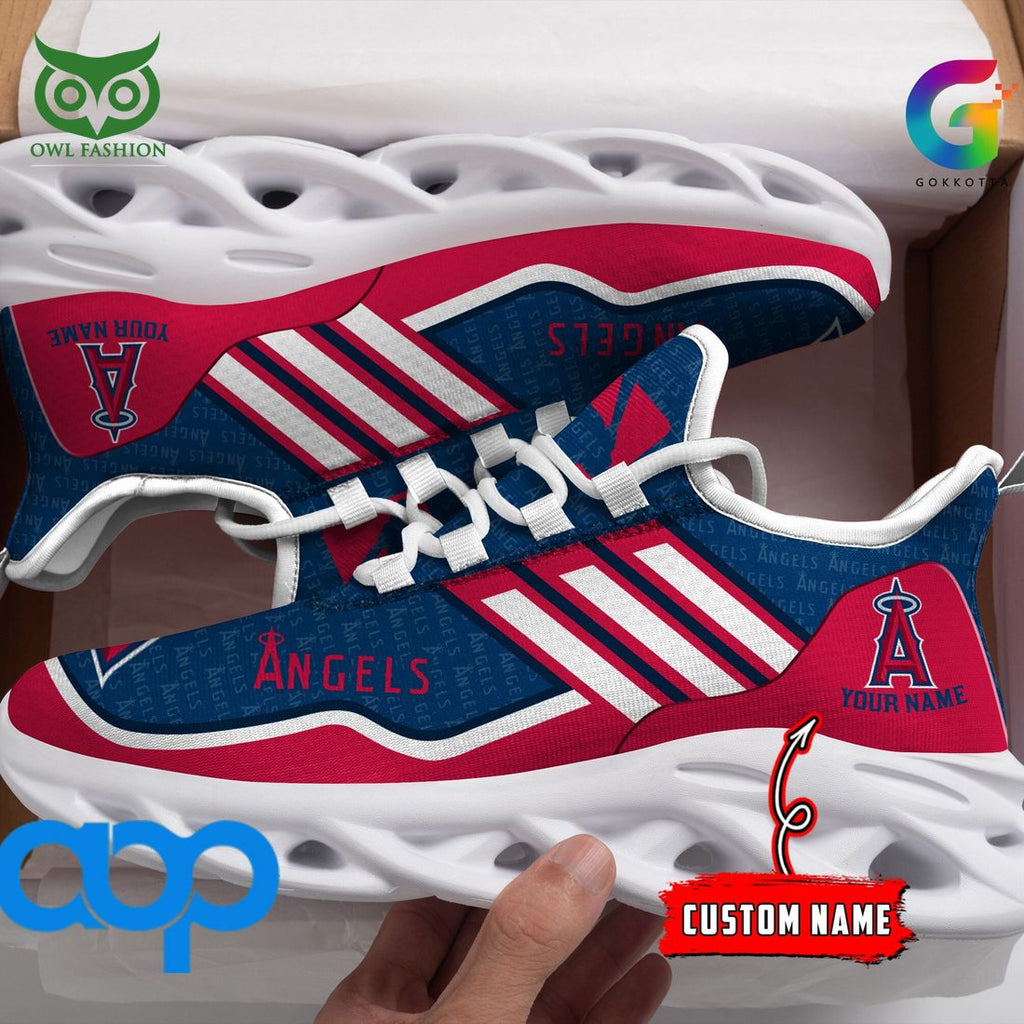 Los Angeles Angels MLB Personalized New Max Soul Sneaker