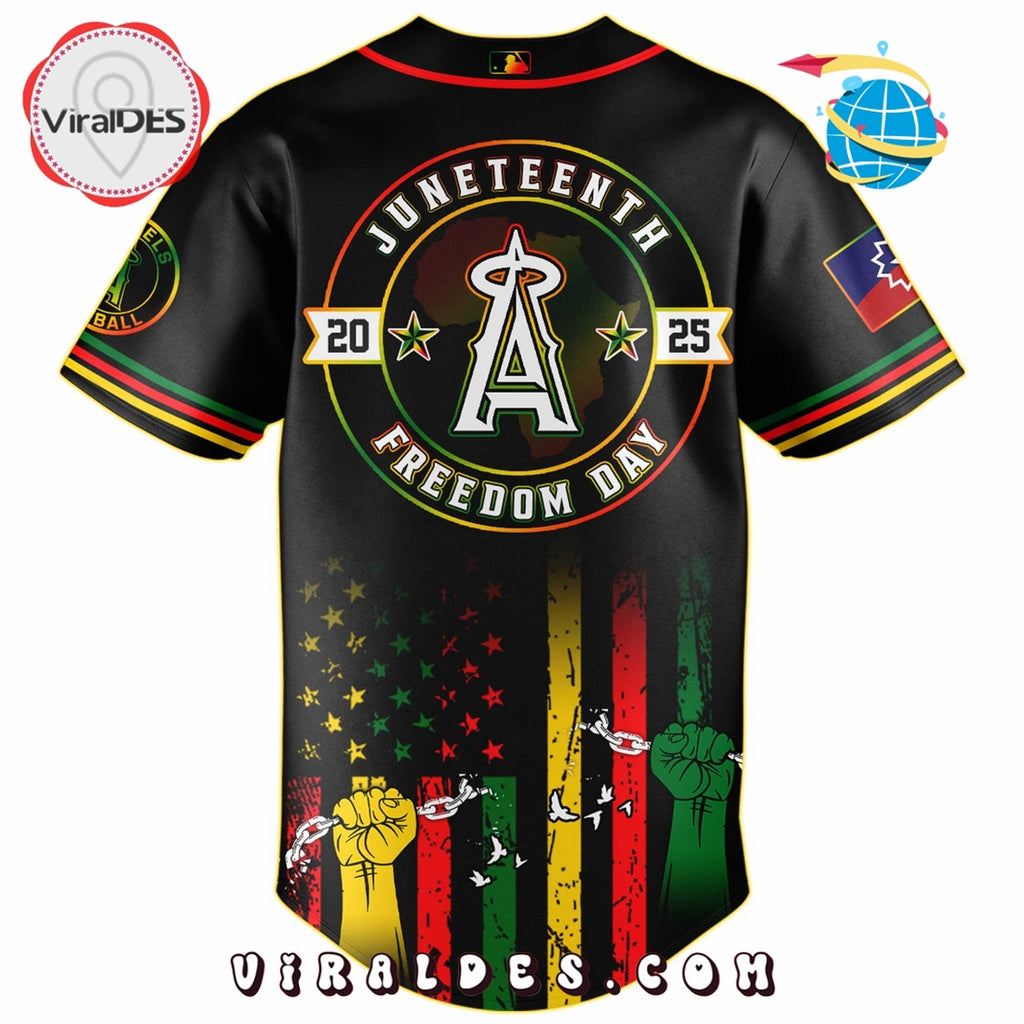 Los Angeles Angels x 2025 Juneteenth Day Jersey