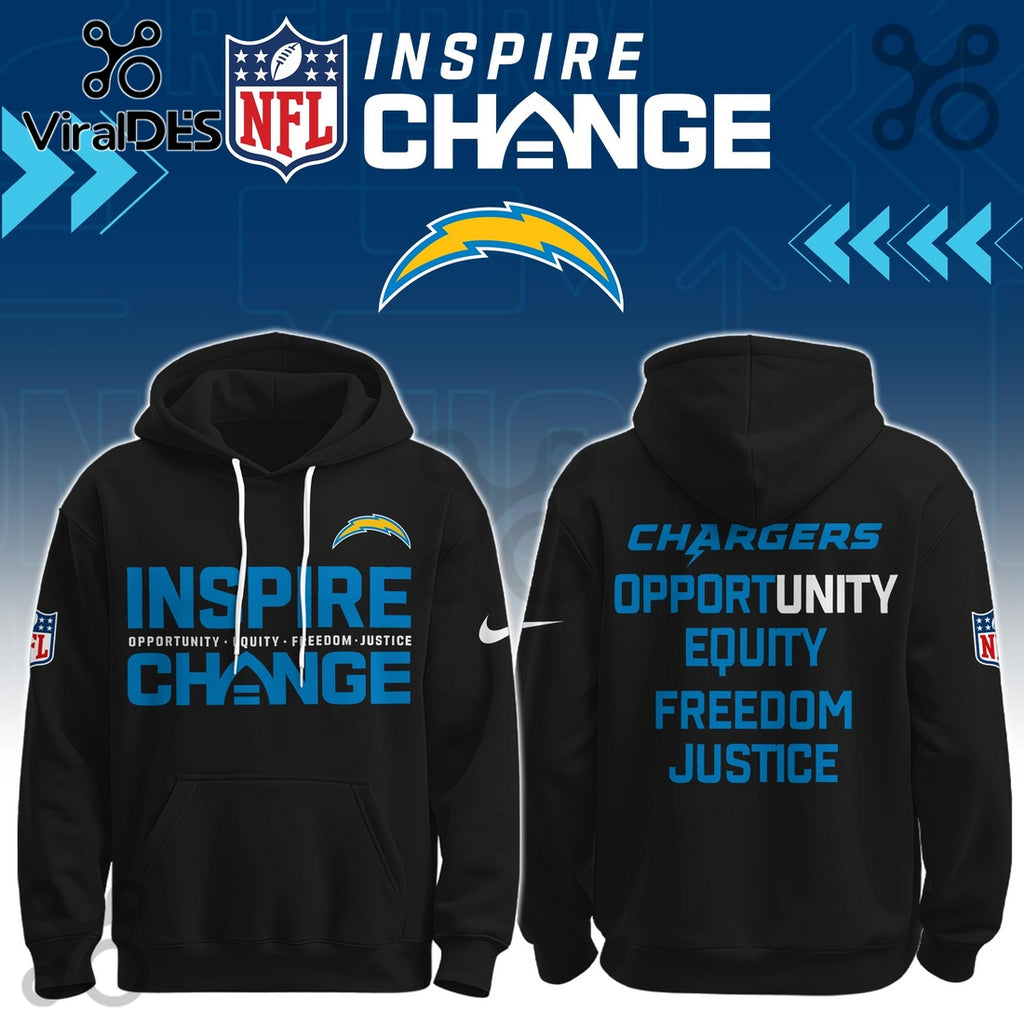 Los Angeles Chargers Inspire Change Limited Editions Hoodie And Joggers