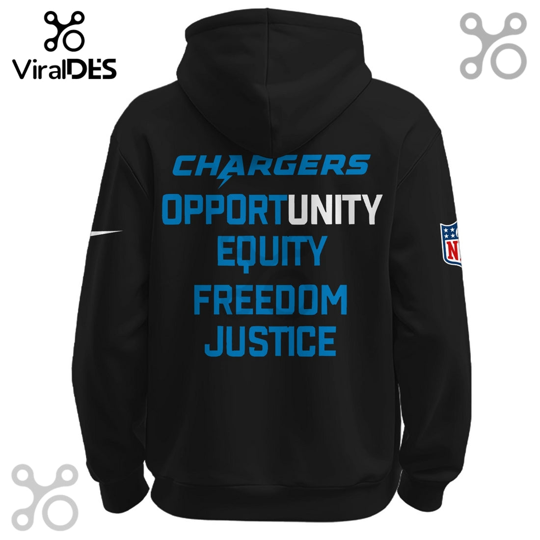 Los Angeles Chargers Inspire Change Limited Editions Hoodie And Joggers