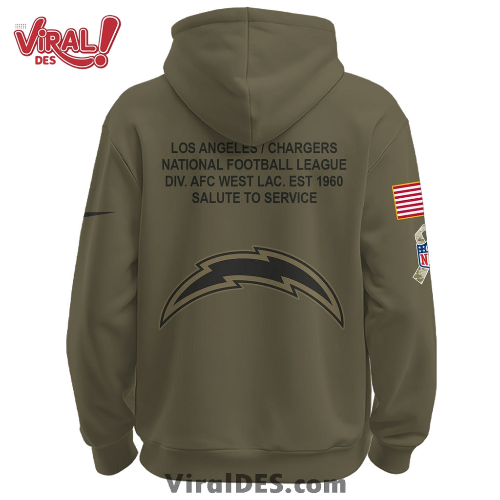 Los Angeles Chargers Salute To Service Limited Edition Shirt