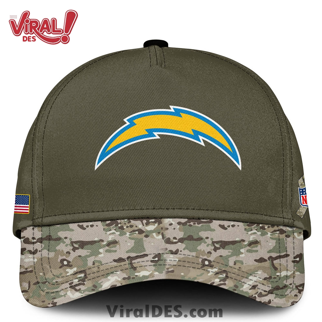 Los Angeles Chargers Veteran Birthday Limited EditionsVer 3