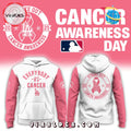 Los Angeles Dodgers Cancer Awareness Day Hoodie, Long Pants
