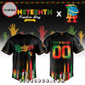 Los Angeles Dodgers Custom MLB Juneteenth Baseball Jersey