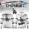 Los Angeles Dodgers Emo Night Hoodie