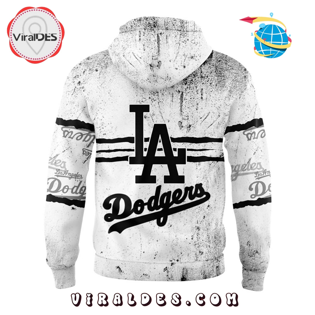 Los Angeles Dodgers Emo Night Hoodie