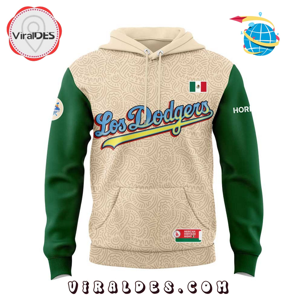 Los Angeles Dodgers MLB Mexican Heritage Night Hoodie