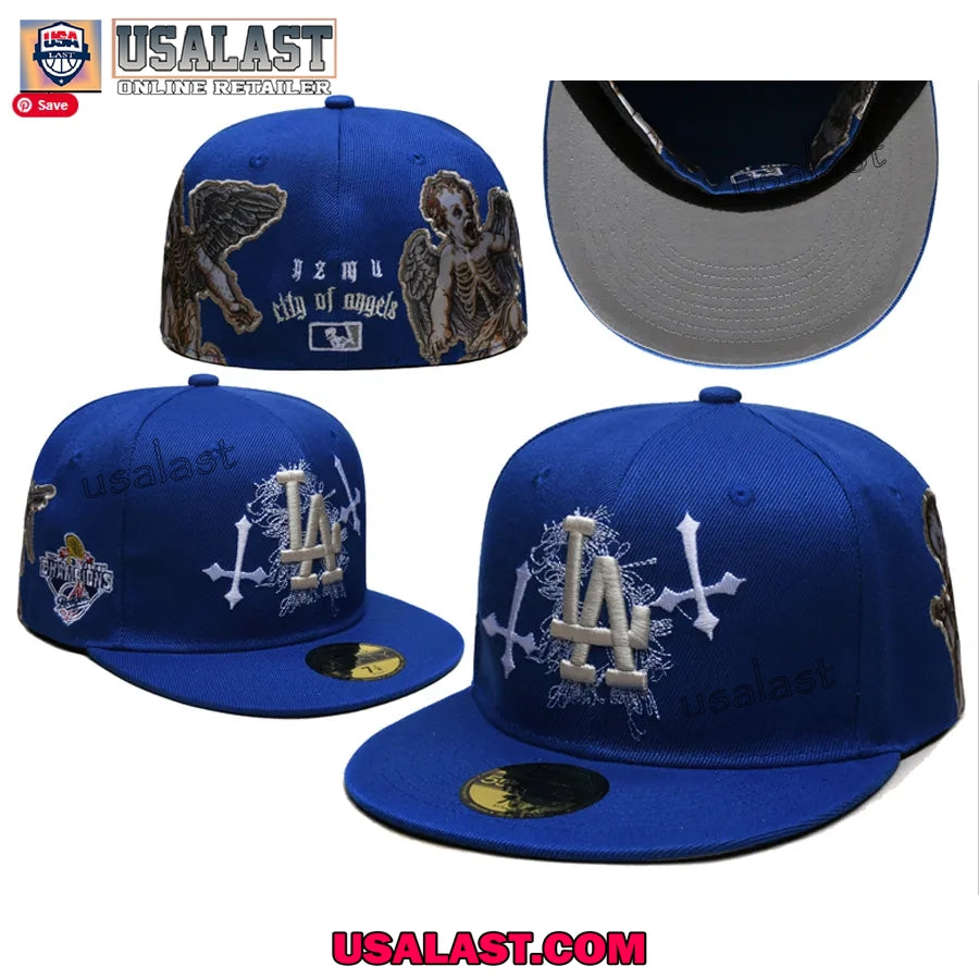 Los Angeles Dodgers NZMU City Of Angel Baseball Hat Cap
