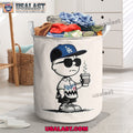 Los Angeles Dodgers Peanuts 2025 Laundry Basket