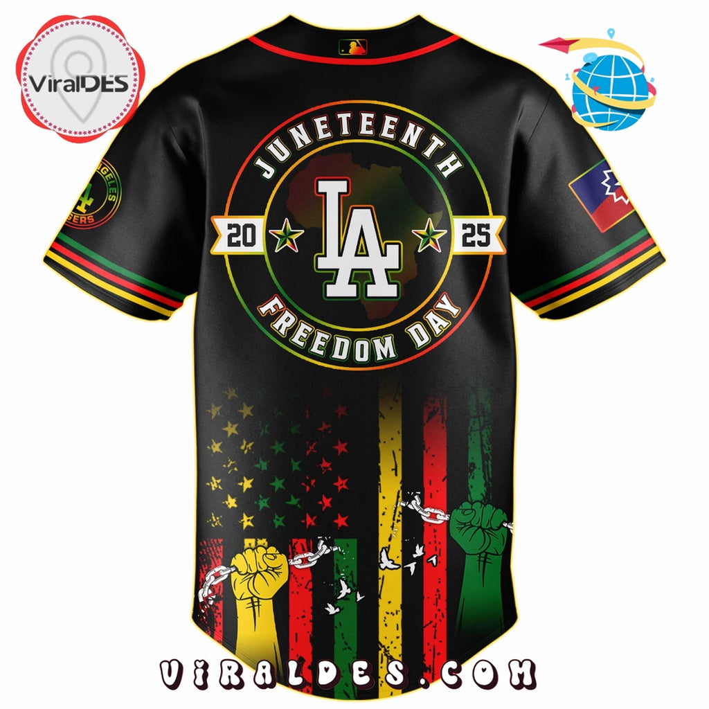 Los Angeles Dodgers x 2025 Juneteenth Day Jersey