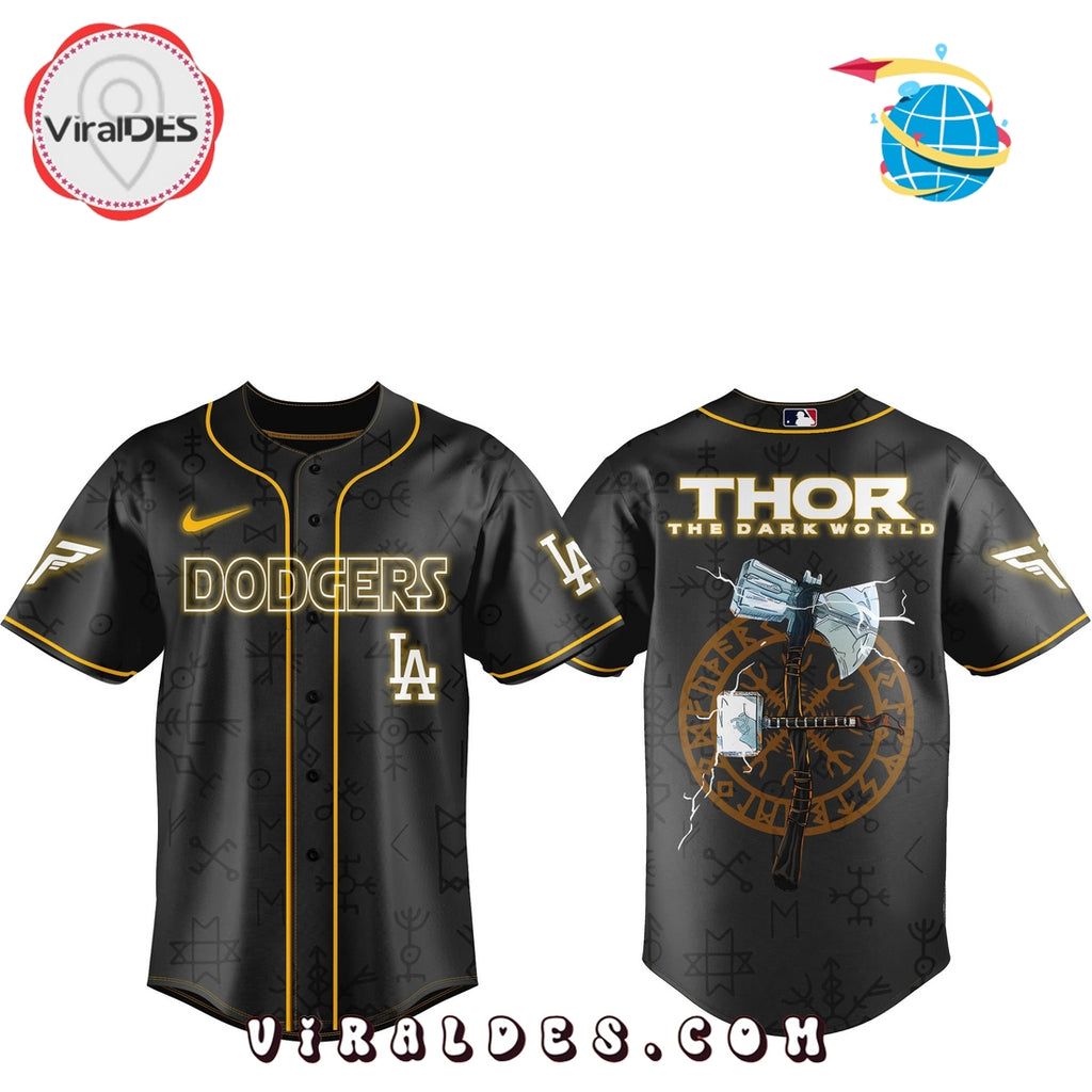 Los Angeles Dodgers x Thor Avengers Baseball Jersey