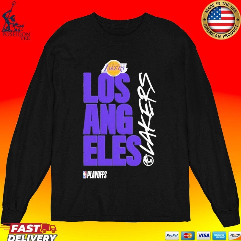 Los Angeles Lakers 2026 Nba Men’s Basketball Playoff Espn T-shirt