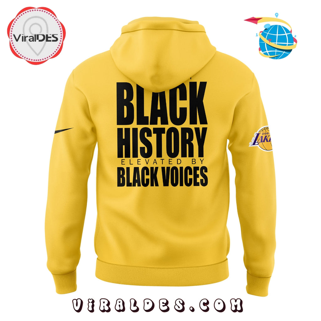 Los Angeles Lakers Black History Luka Doncic Hoodie