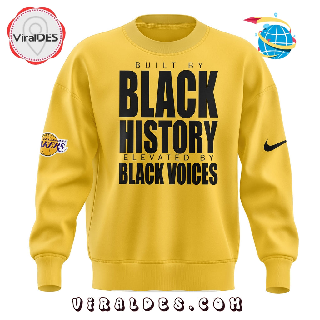 Los Angeles Lakers Black History Luka Doncic Hoodie