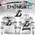 Los Angeles Lakers Emo Night 2025 Hoodie