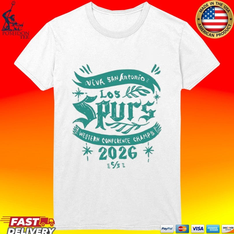 Los Purs Viva San Antonio Western Conference Champs 2026 T-shirt