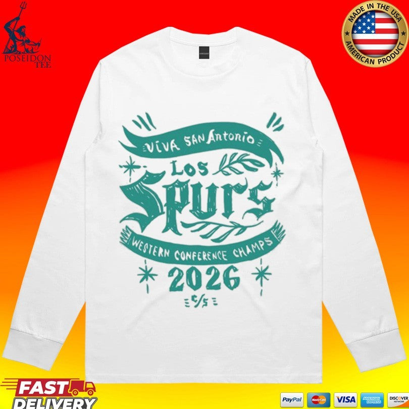 Los Purs Viva San Antonio Western Conference Champs 2026 T-shirt