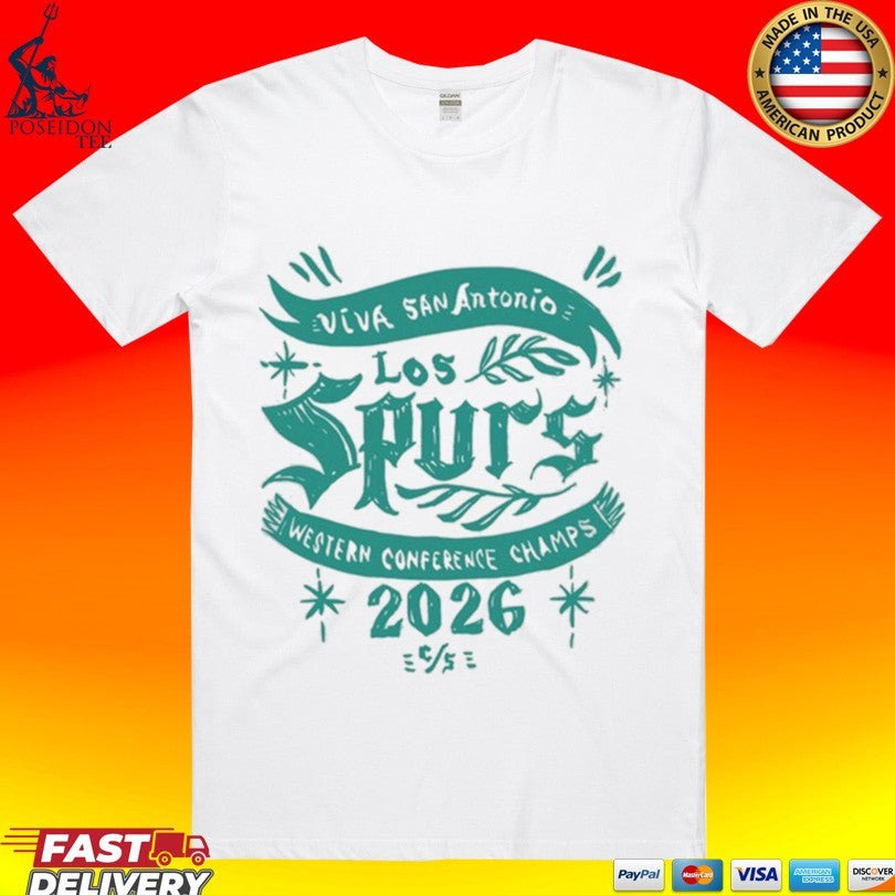 Los Purs Viva San Antonio Western Conference Champs 2026 T-shirt