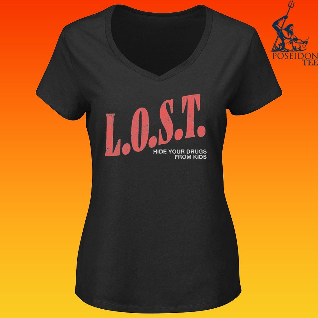 Lost Americana Hide Your Drugs From Kids T-shirt