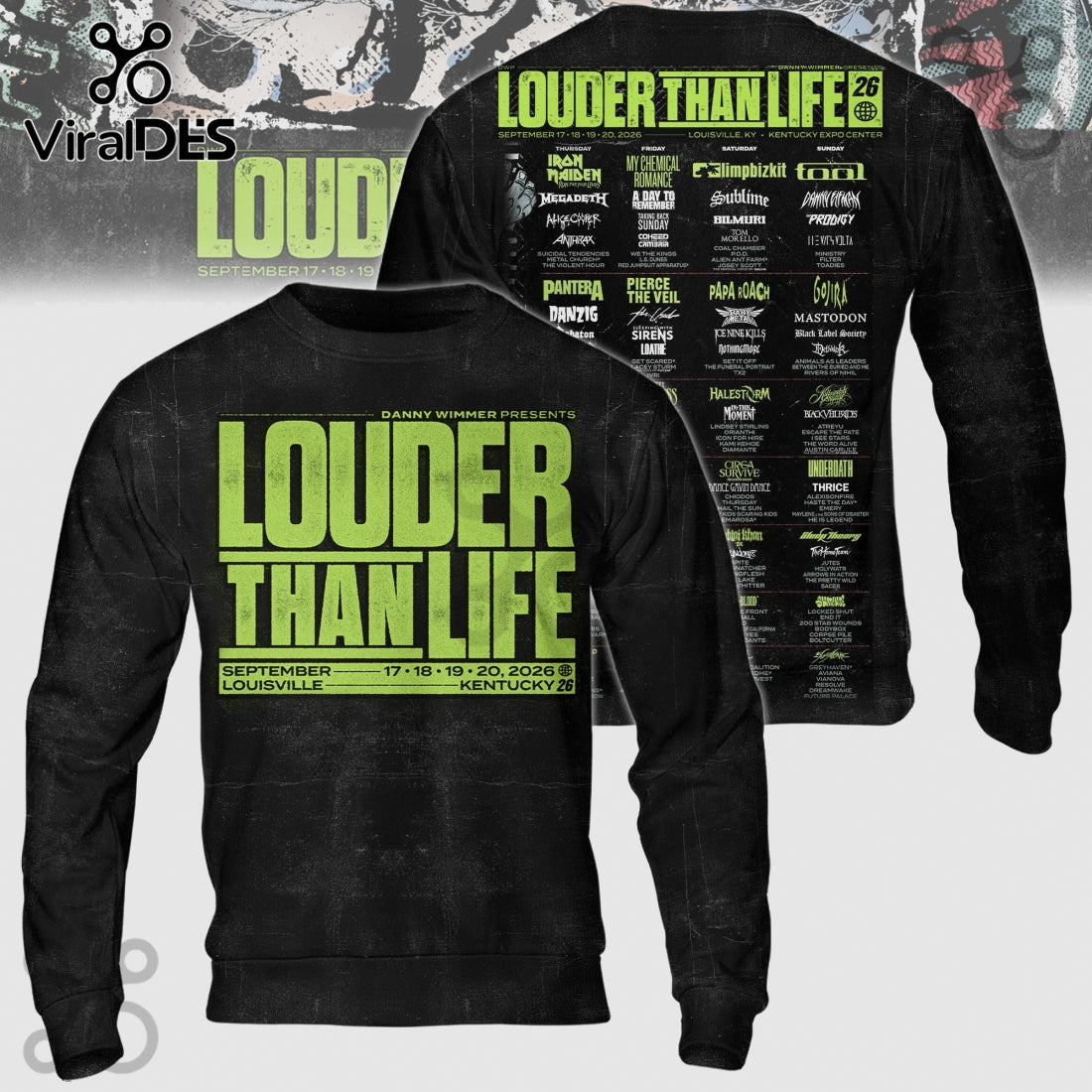 Louder Than Life Festival 2026 Lineup Shirt