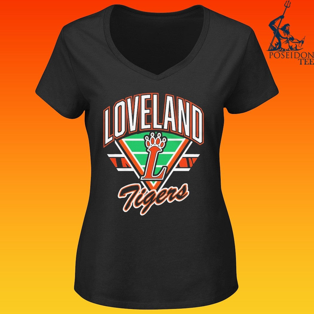 Loveland Tigers Retro Gridiron T-shirt