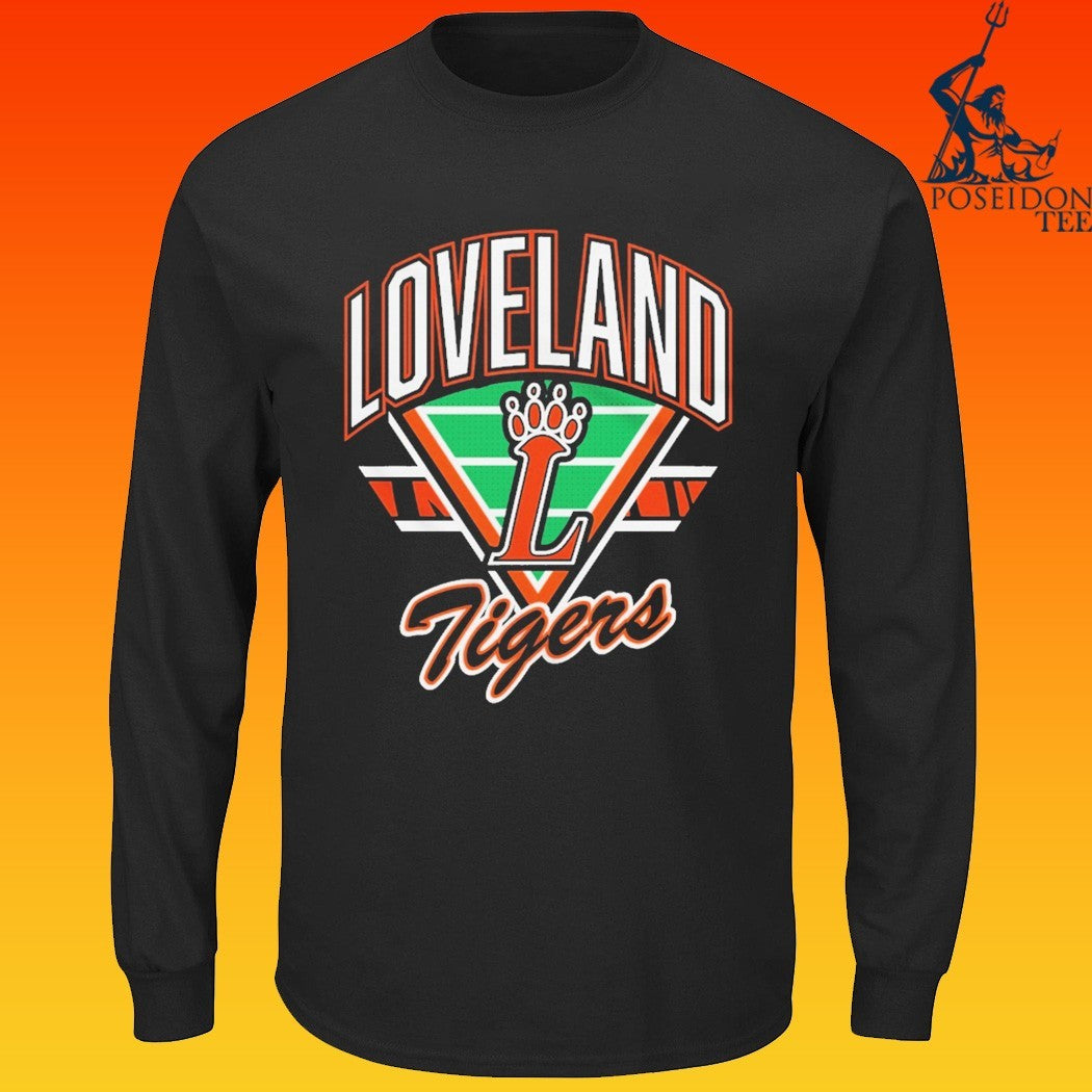 Loveland Tigers Retro Gridiron T-shirt