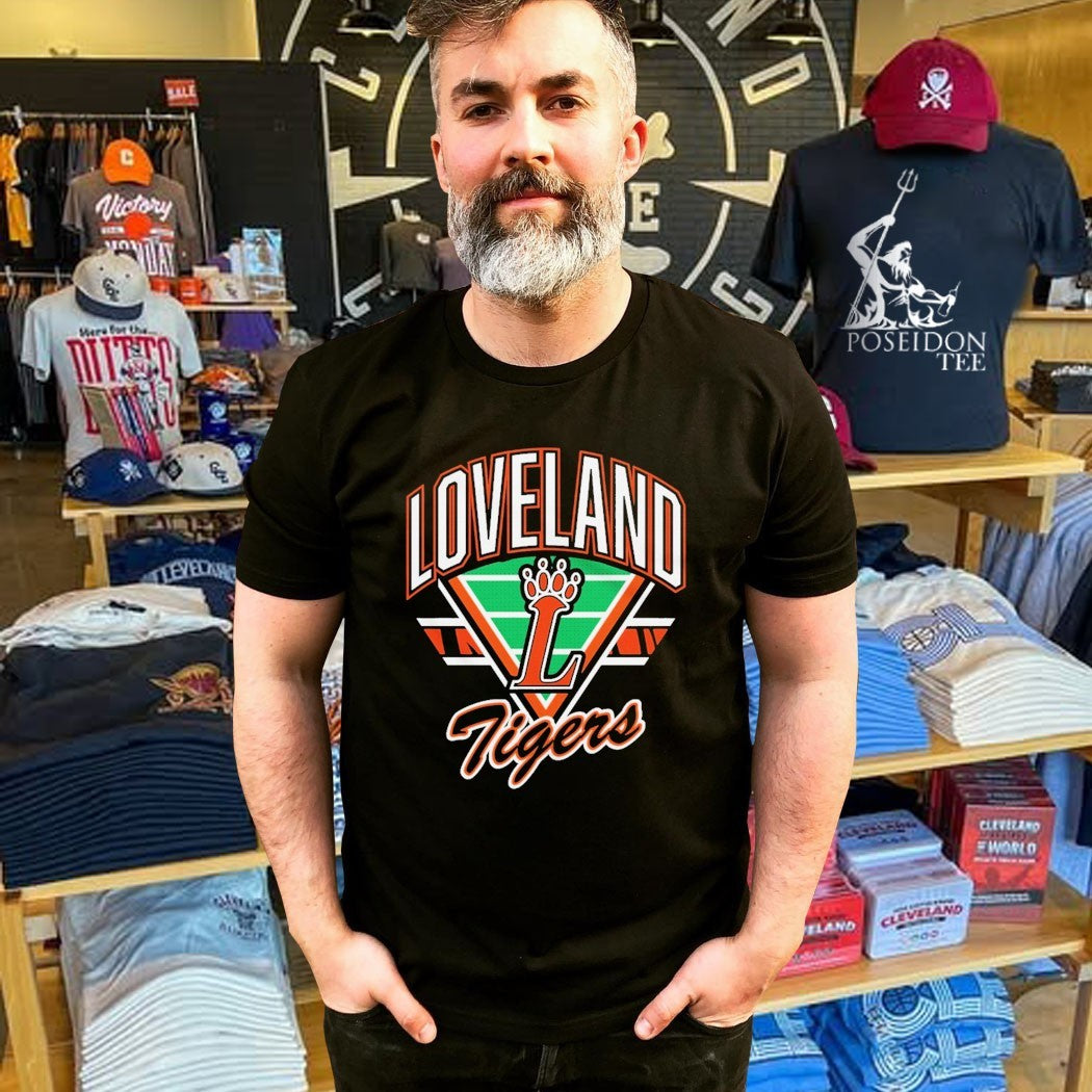 Loveland Tigers Retro Gridiron T-shirt