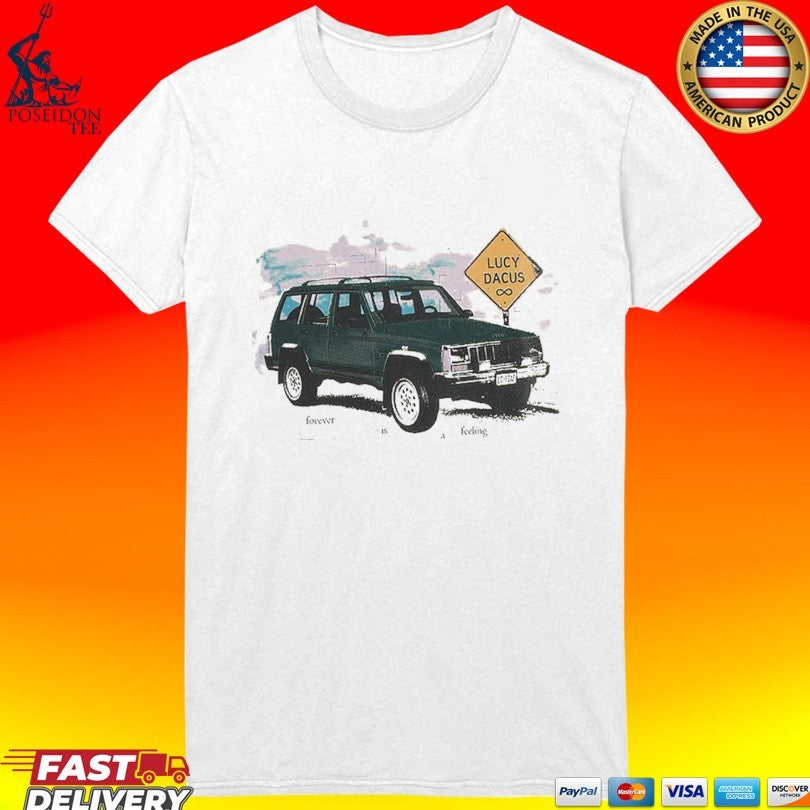 Lucy Dacus Forever Is A Feeling Green Truck T-shirt