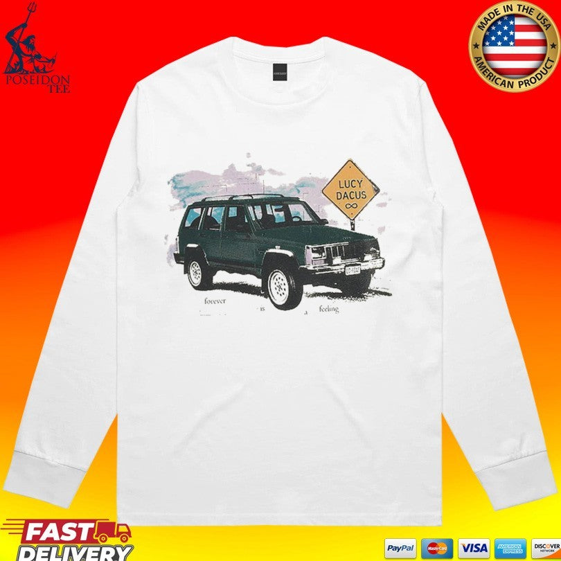Lucy Dacus Forever Is A Feeling Green Truck T-shirt