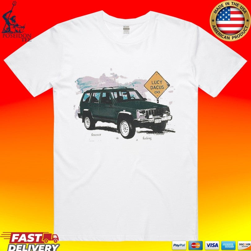 Lucy Dacus Forever Is A Feeling Green Truck T-shirt