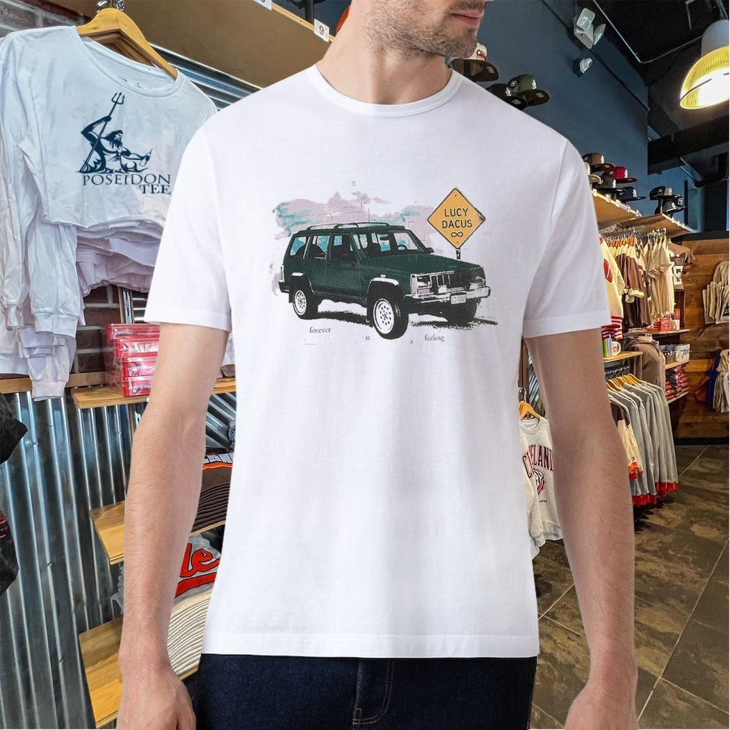 Lucy Dacus Forever Is A Feeling Green Truck T-shirt