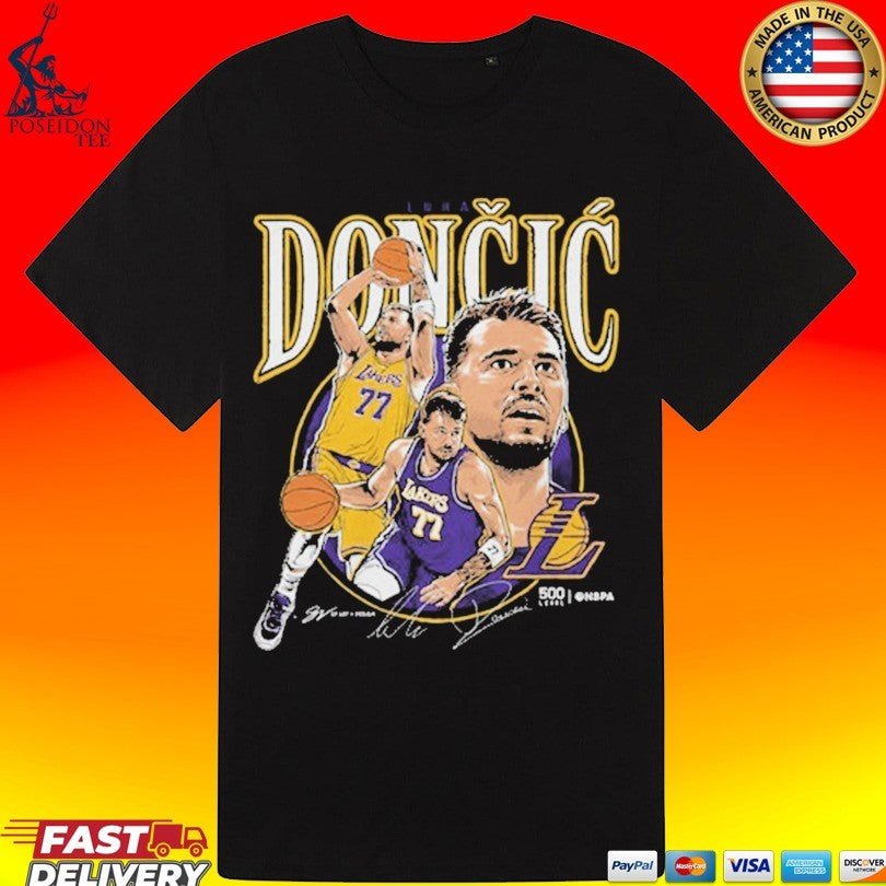 Luka Doncic Los Angeles Lakers Trio T-shirt