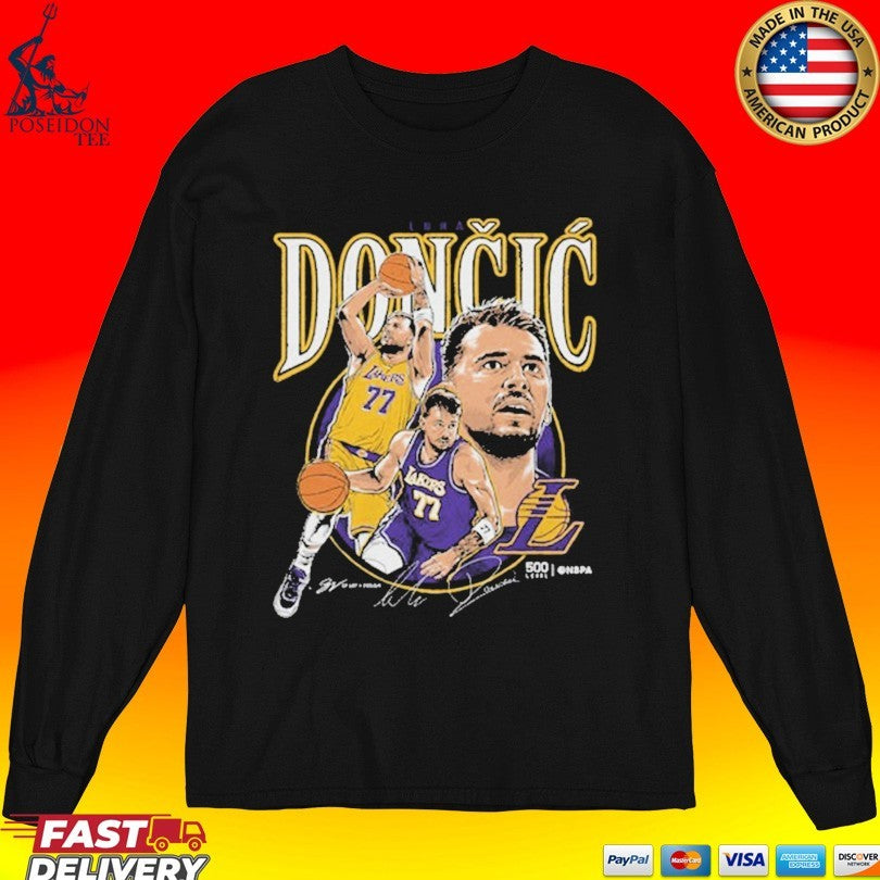 Luka Doncic Los Angeles Lakers Trio T-shirt